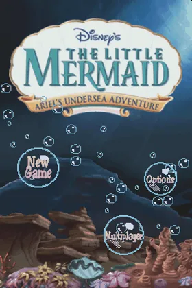 Little Mermaid, The - Ariel's Undersea Adventure (USA) (En,Fr,De,Es,It) screen shot title